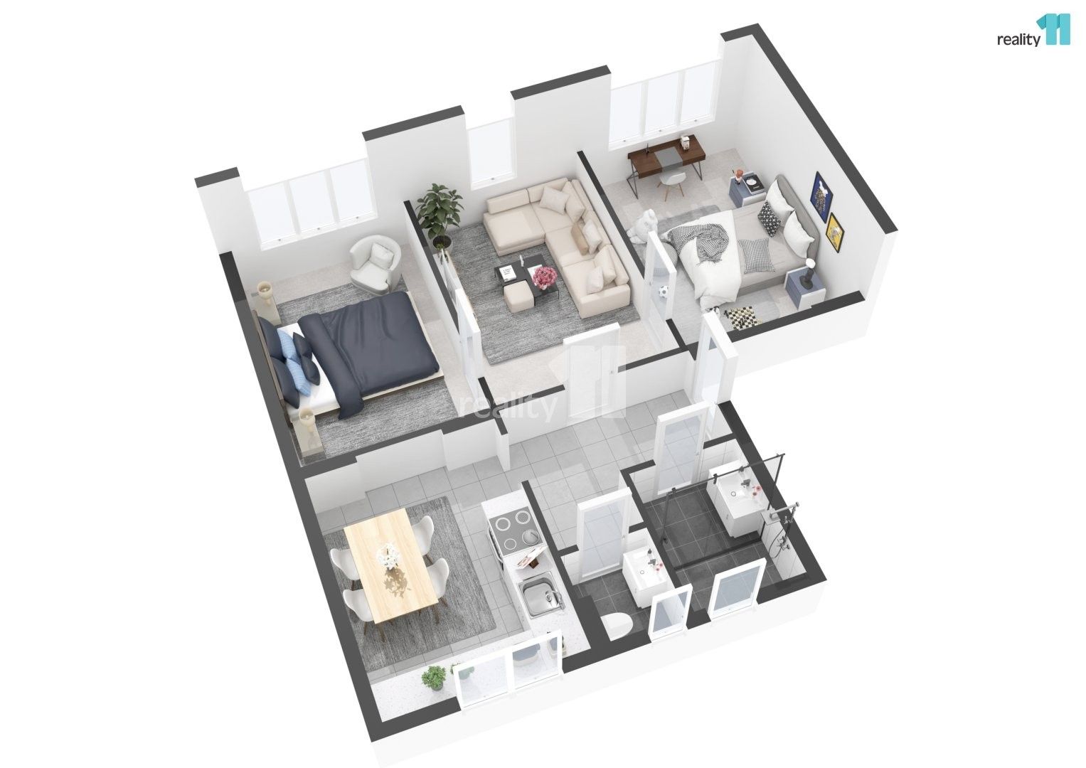 Prodej bytu 3+1 65 m² - foto 4