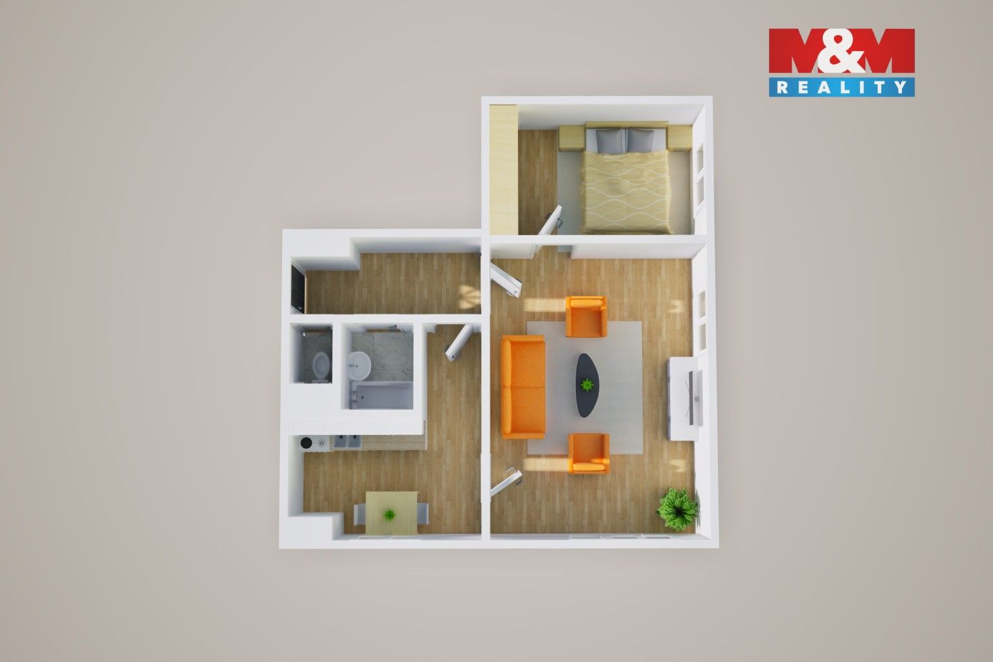 Prodej bytu 2+1 47 m² - foto 14