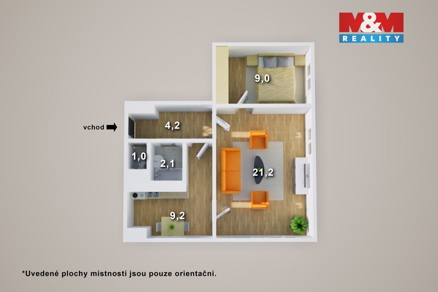 Prodej bytu 2+1 47 m² - foto 15