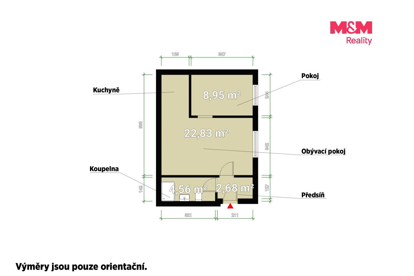 Pronájem bytu 2+kk 40 m² - foto 14