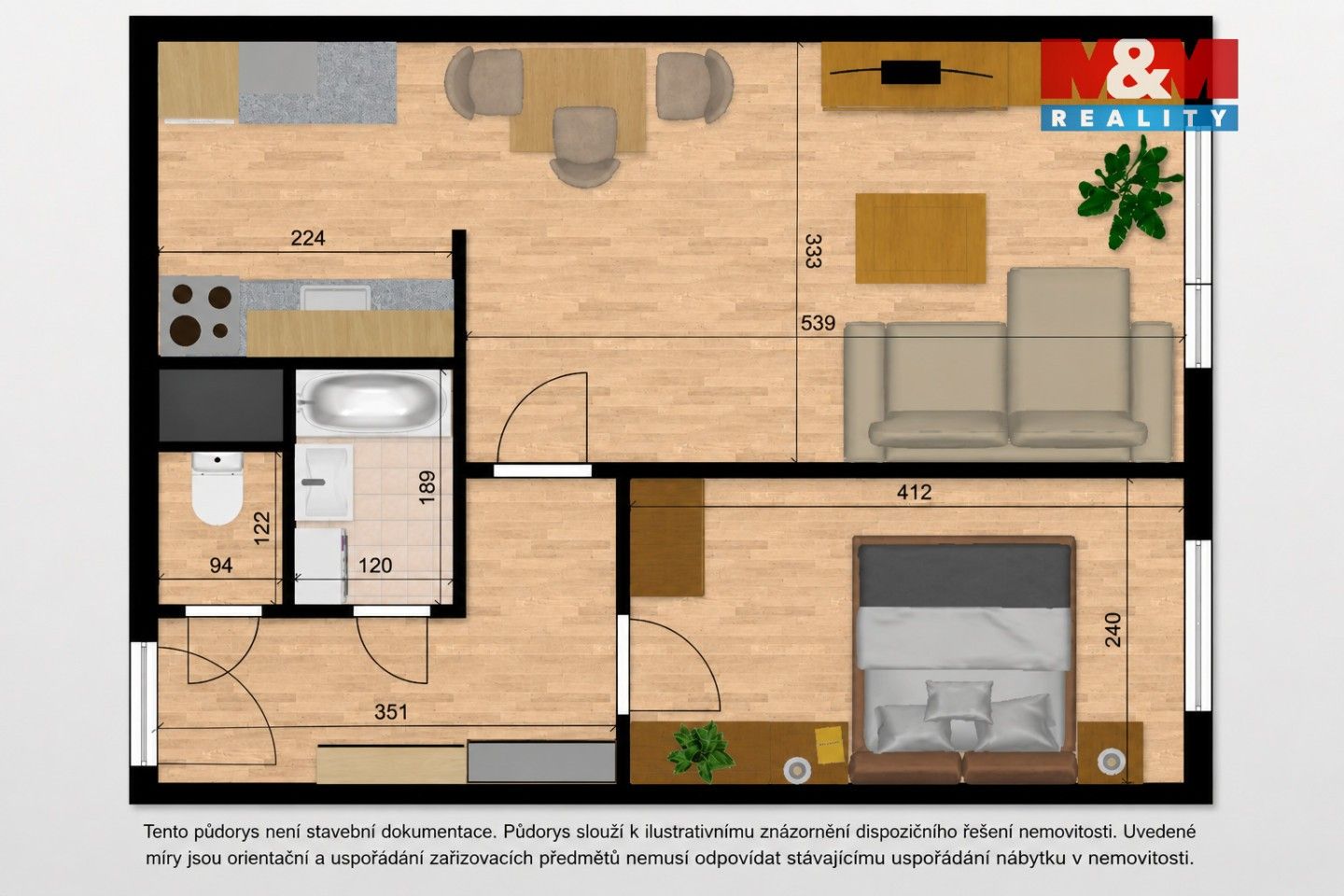 Prodej bytu 2+kk 42 m² - foto 13