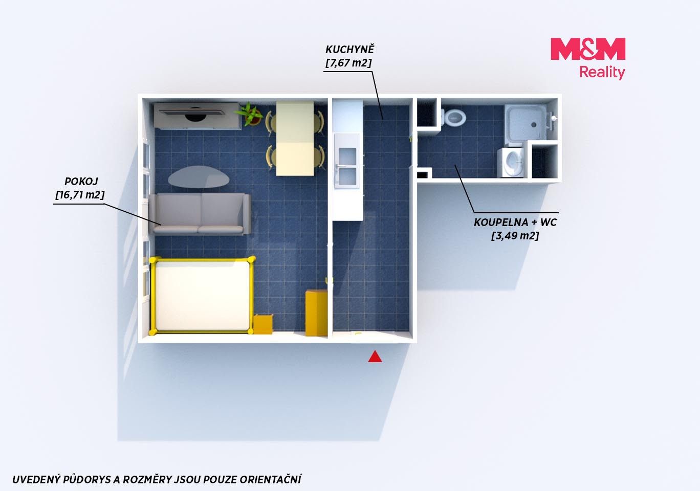 Prodej bytu 1+1 29 m² - foto 10