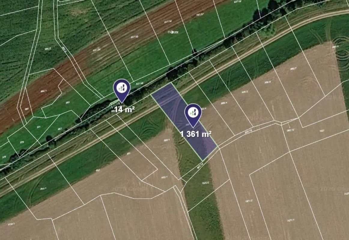 Prodej pozemku 1362 m² - foto 1