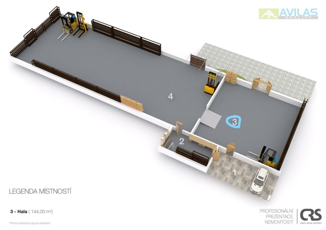 Pronájem komerčního prostoru 144 m² - foto 3
