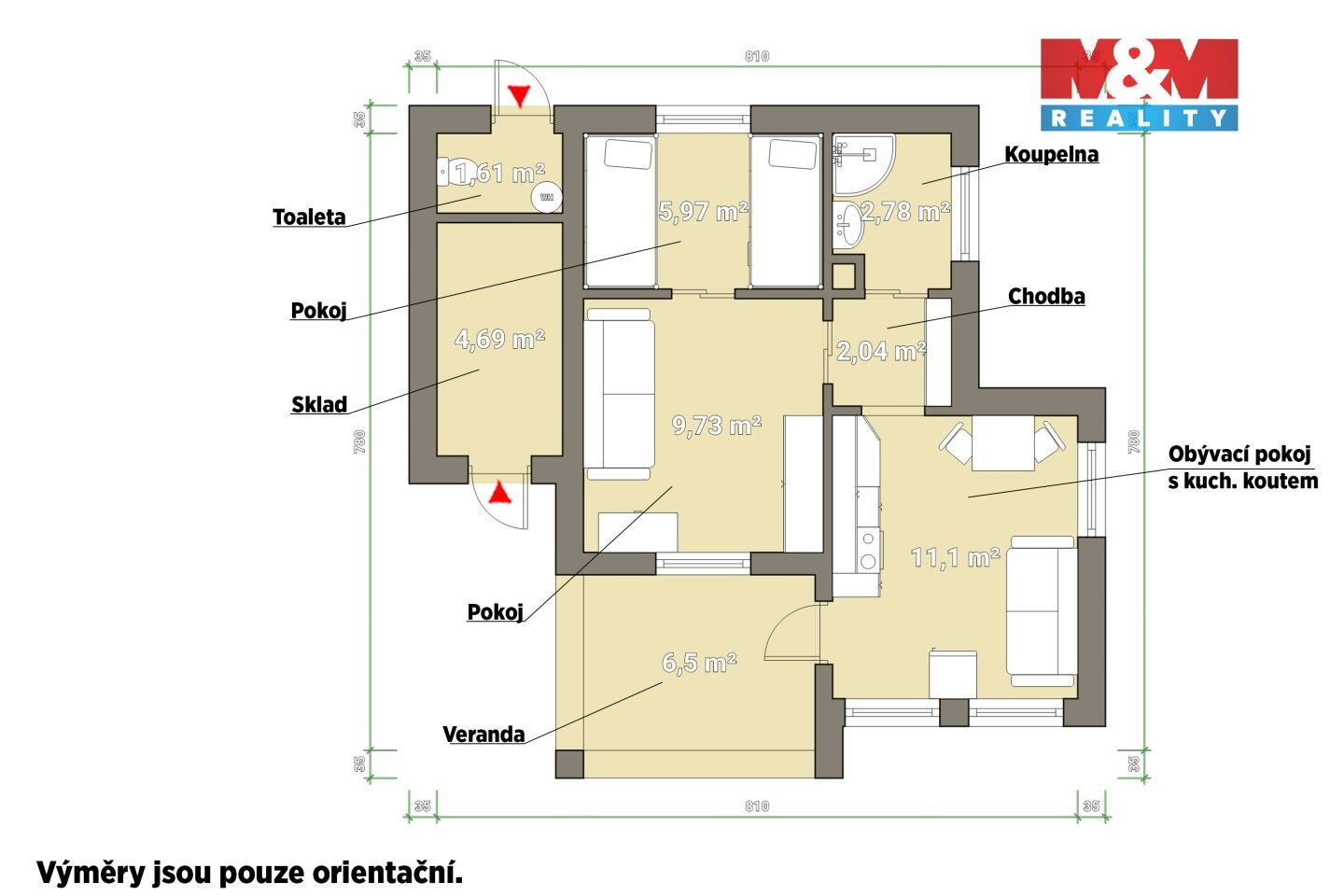 Prodej domu 47 m² - foto 14
