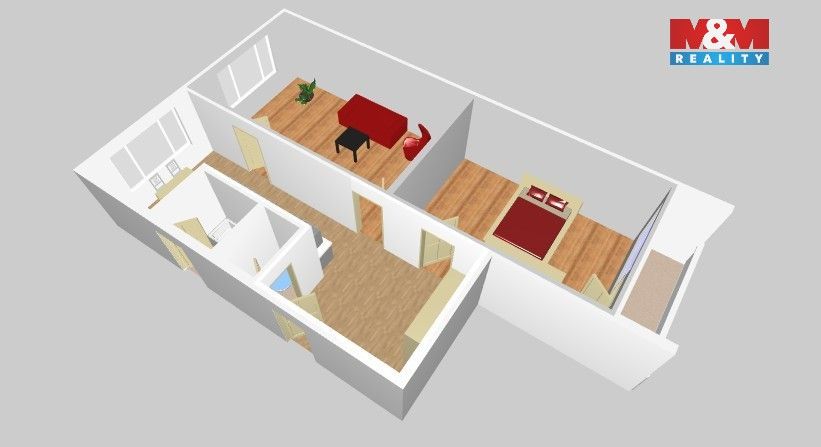 Prodej bytu 2+1 61 m² - foto 13