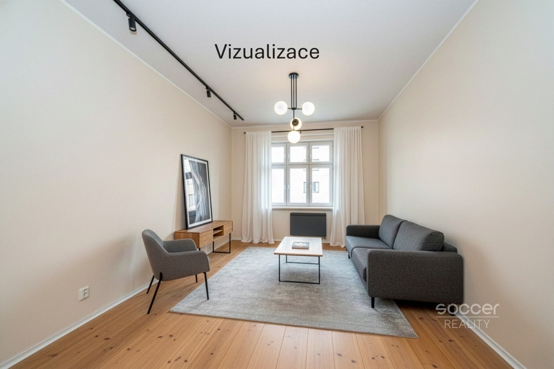 Pronájem bytu 2+kk 50 m² - foto 1