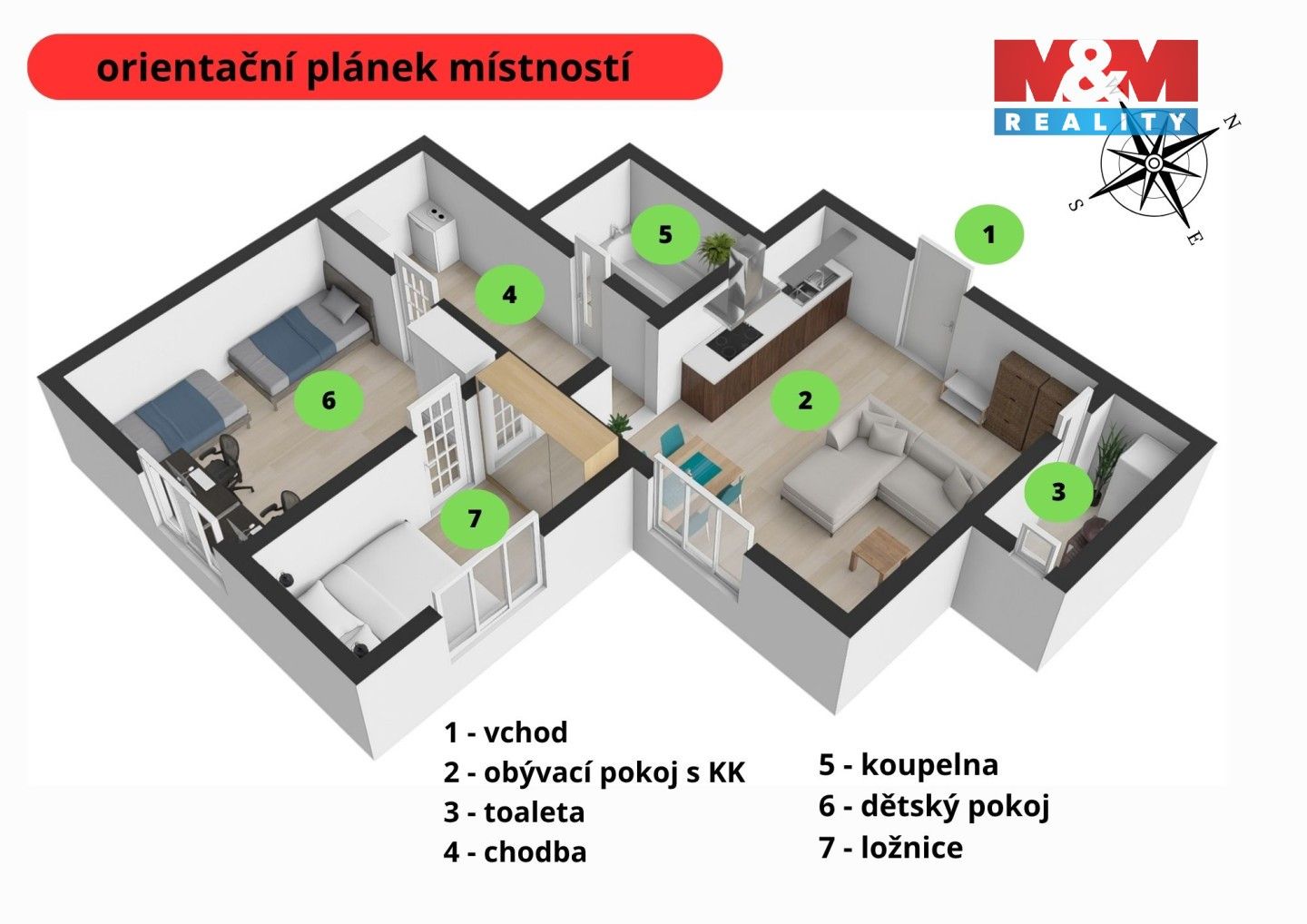 Prodej bytu 3+kk 64 m² - foto 10