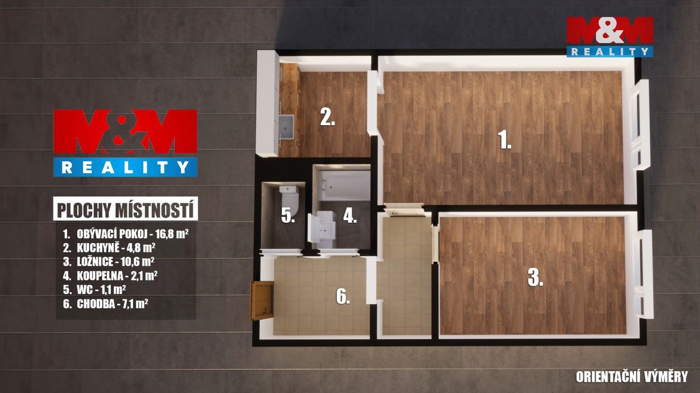 Prodej bytu 2+kk 43 m² - foto 12