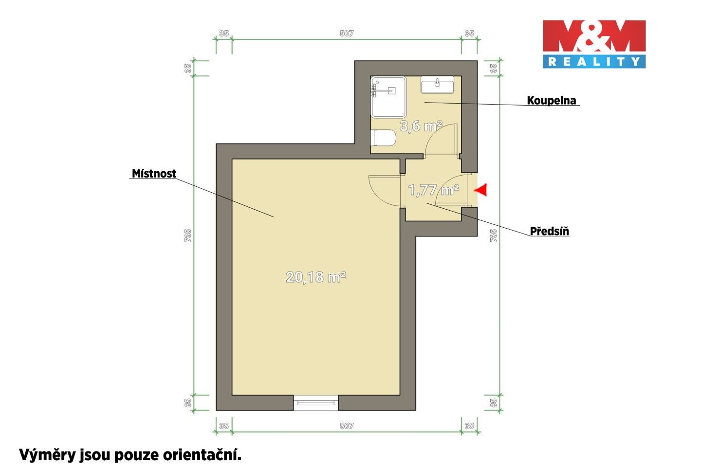 Prodej komerčního prostoru 26 m² - foto 2