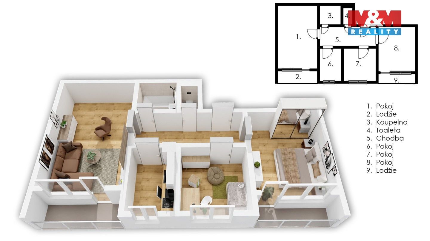 Prodej bytu 4+kk 82 m² - foto 11