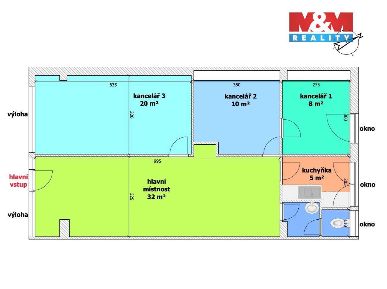 Pronájem komerčního prostoru 81 m² - foto 3