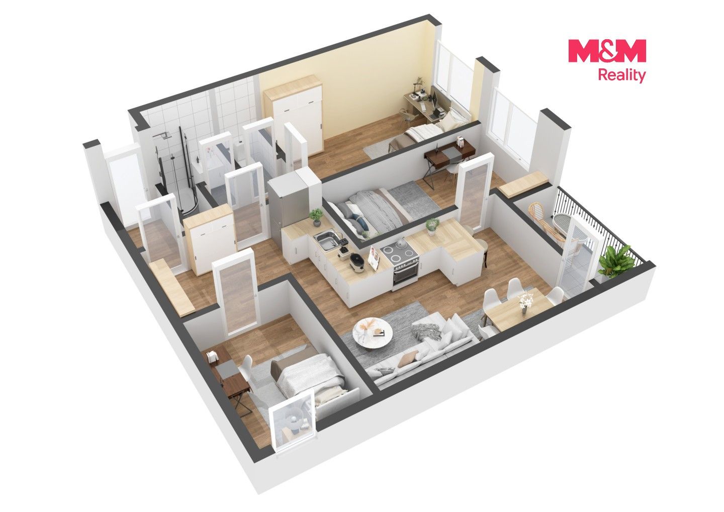 Prodej bytu 4+kk 70 m² - foto 17