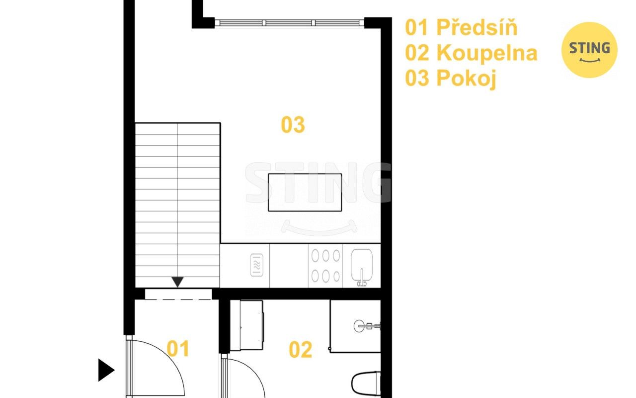 Prodej bytu 2+kk 39 m² - foto 17