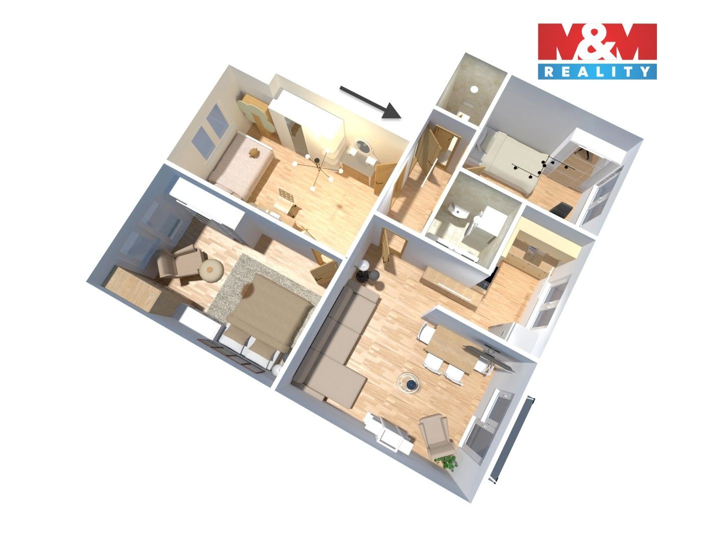 Prodej bytu 4+kk 65 m² - foto 10