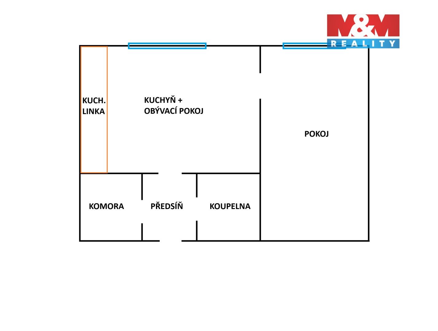Pronájem bytu 2+kk 60 m² - foto 10