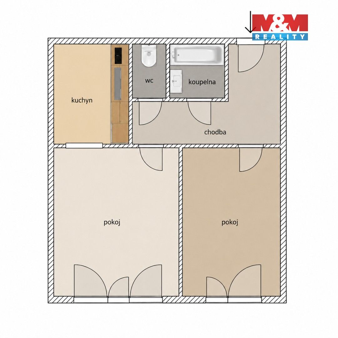 Prodej bytu 2+kk 51 m² - foto 10