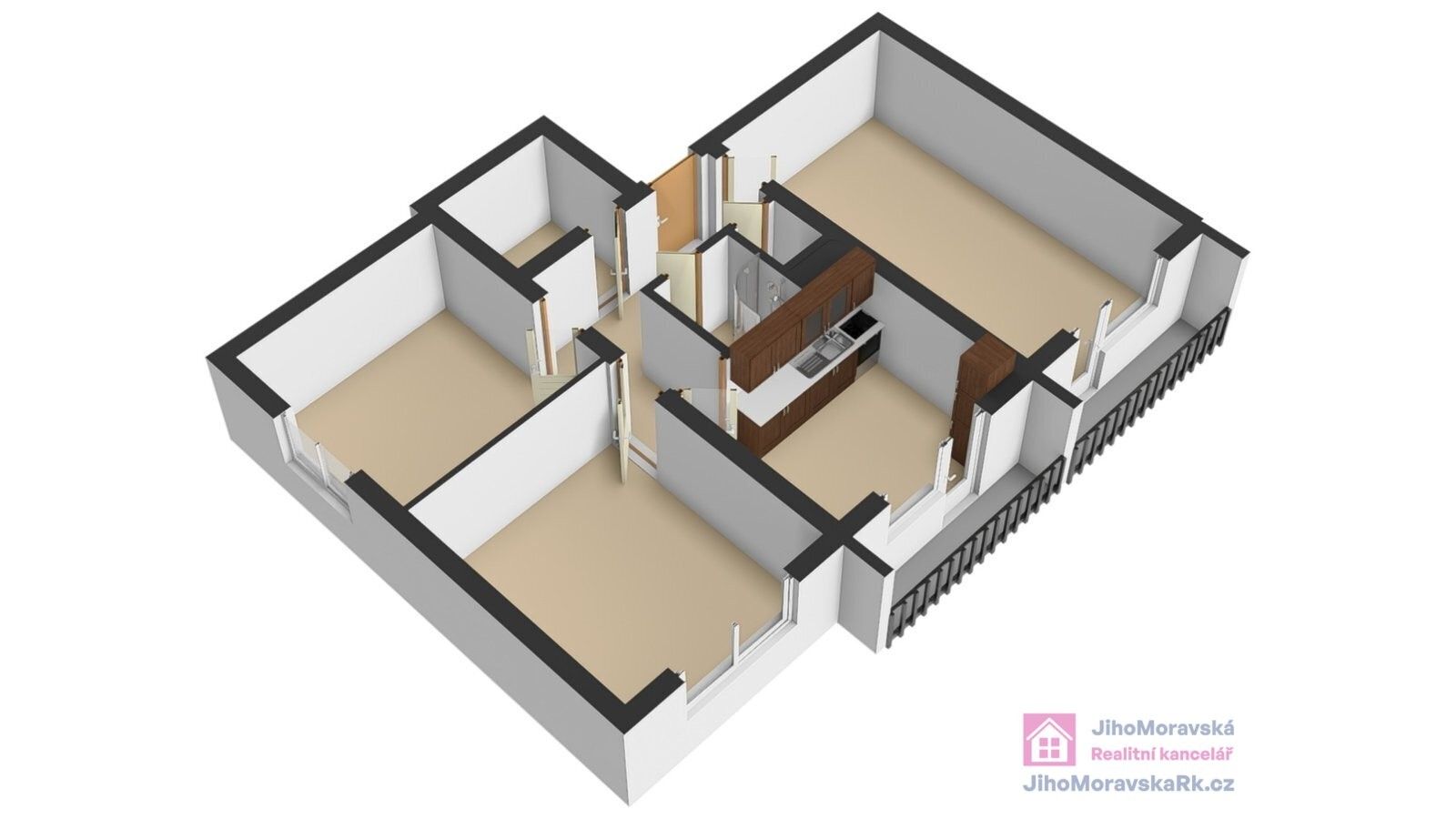 Prodej bytu 3+1 78 m² - foto 4