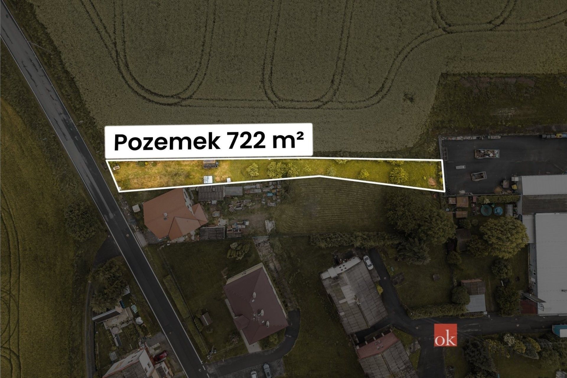 Prodej pozemku 722 m² - foto 2