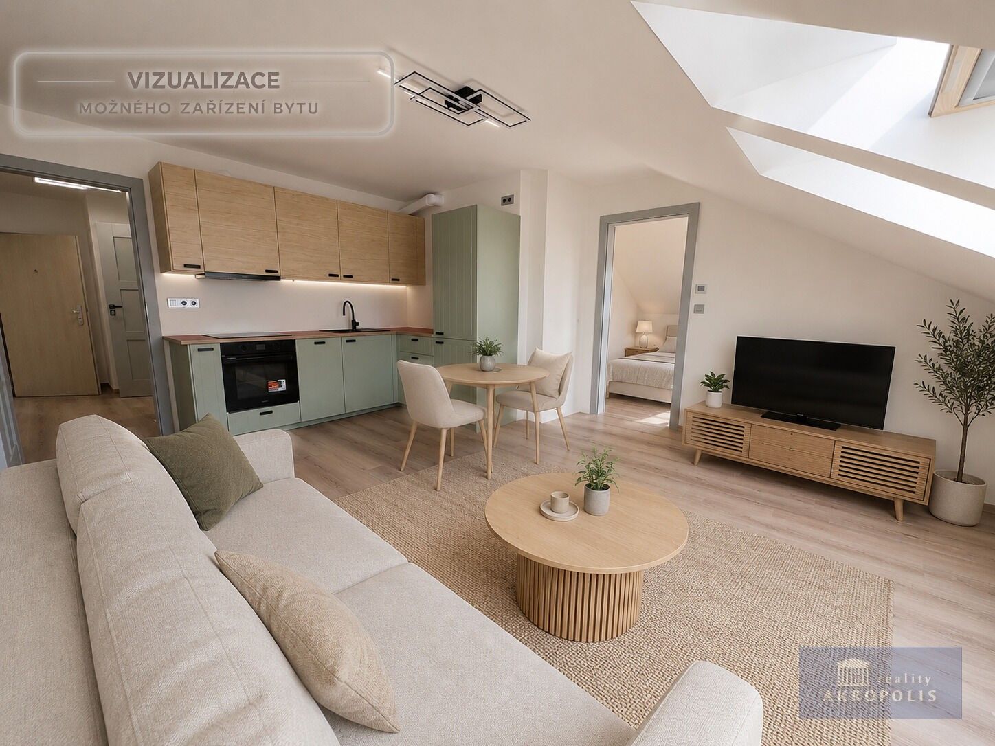 Pronájem bytu 2+kk 58 m² - foto 1