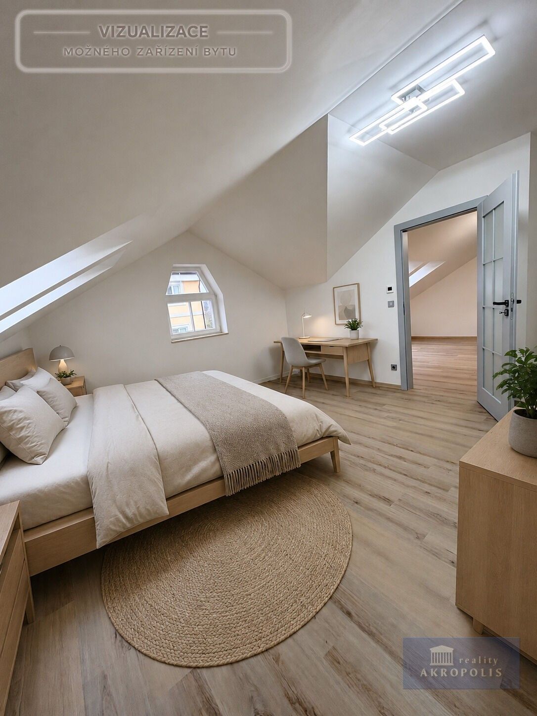 Pronájem bytu 2+kk 58 m² - foto 2