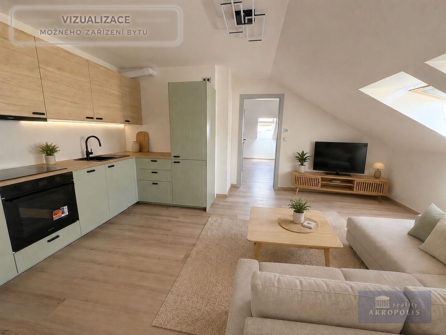 Pronájem bytu 2+kk 58 m² - foto 4