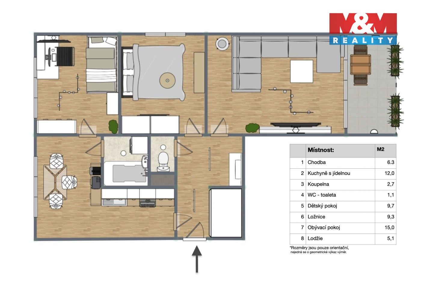 Prodej bytu 3+1 62 m² - foto 10