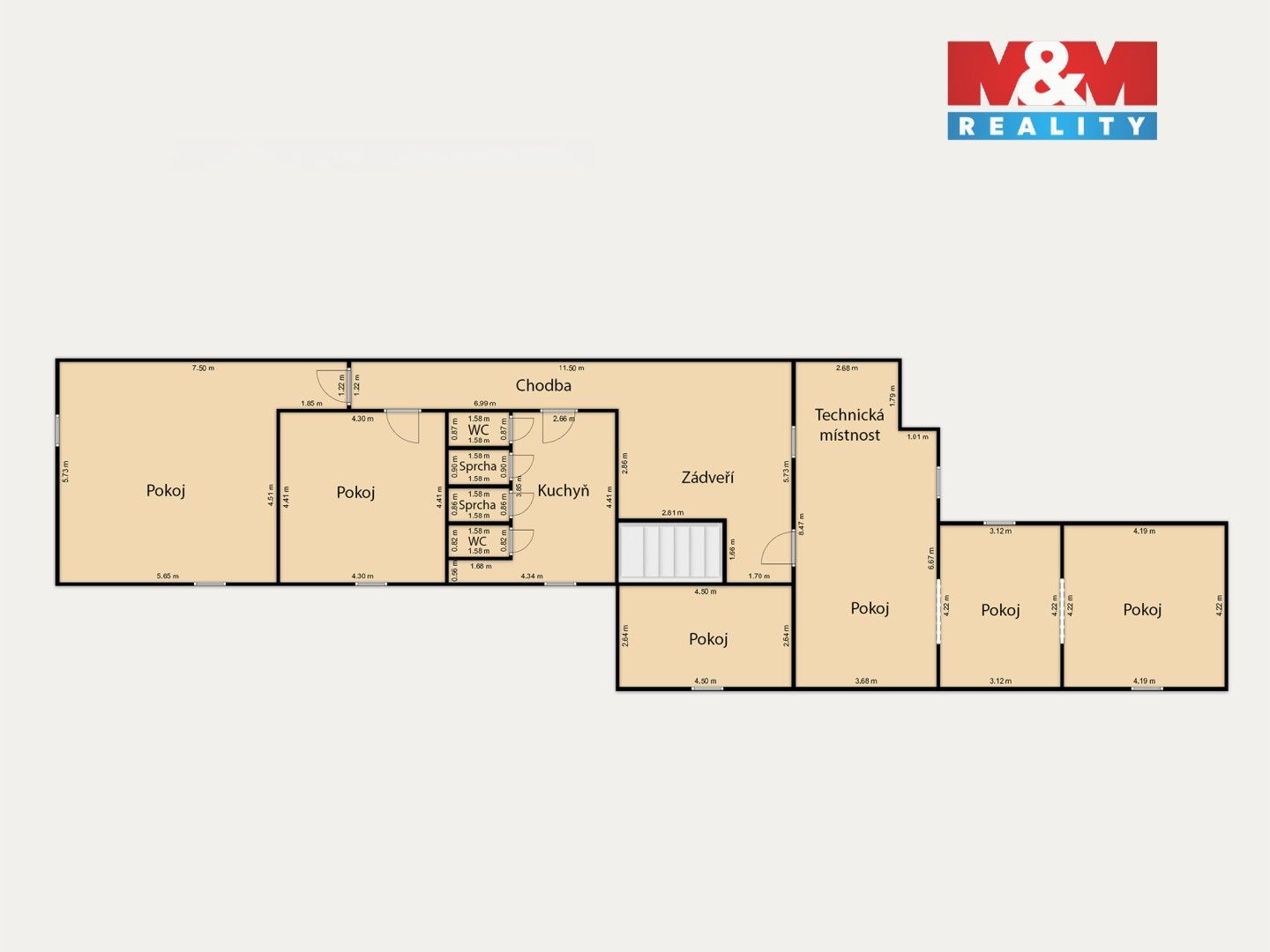 Pronájem bytu 200 m² - foto 22