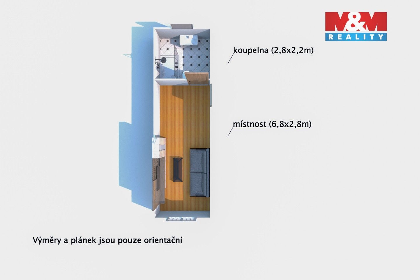 Prodej bytu 1+kk 25 m² - foto 17