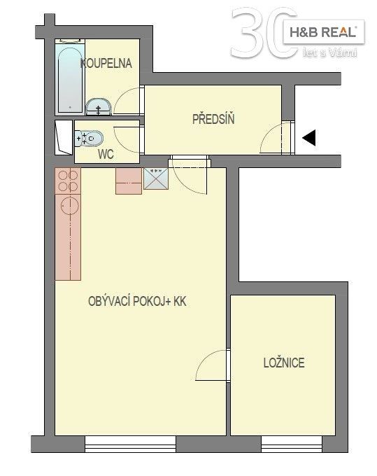 Prodej bytu 2+kk 42 m² - foto 18