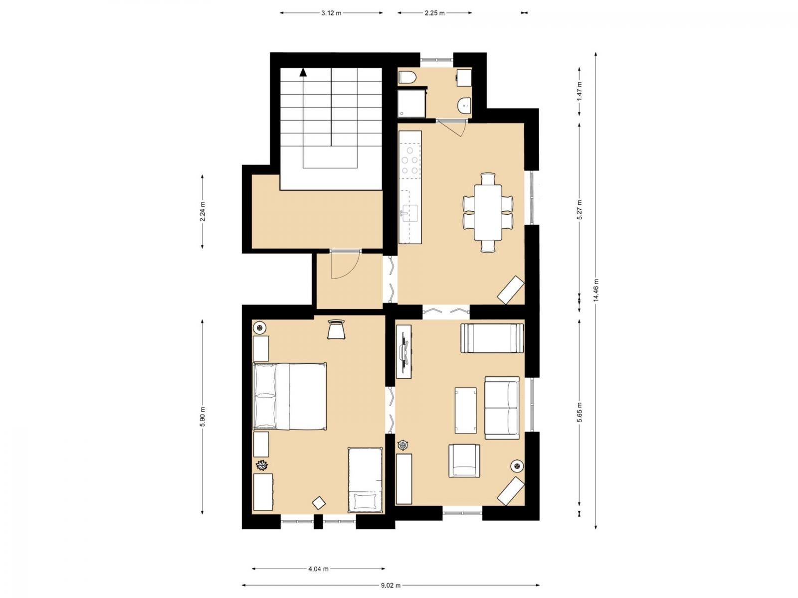 Pronájem bytu 2+1 72 m² - foto 21
