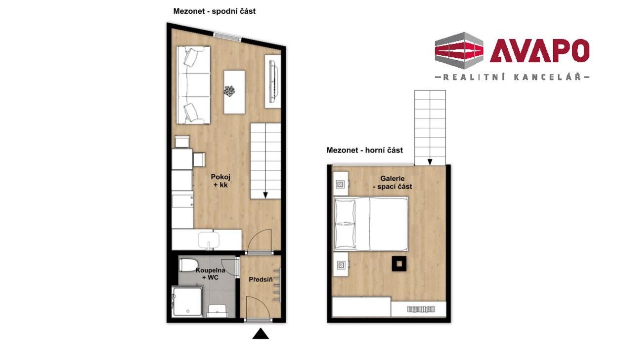 Pronájem bytu 1+kk 38 m² - foto 14