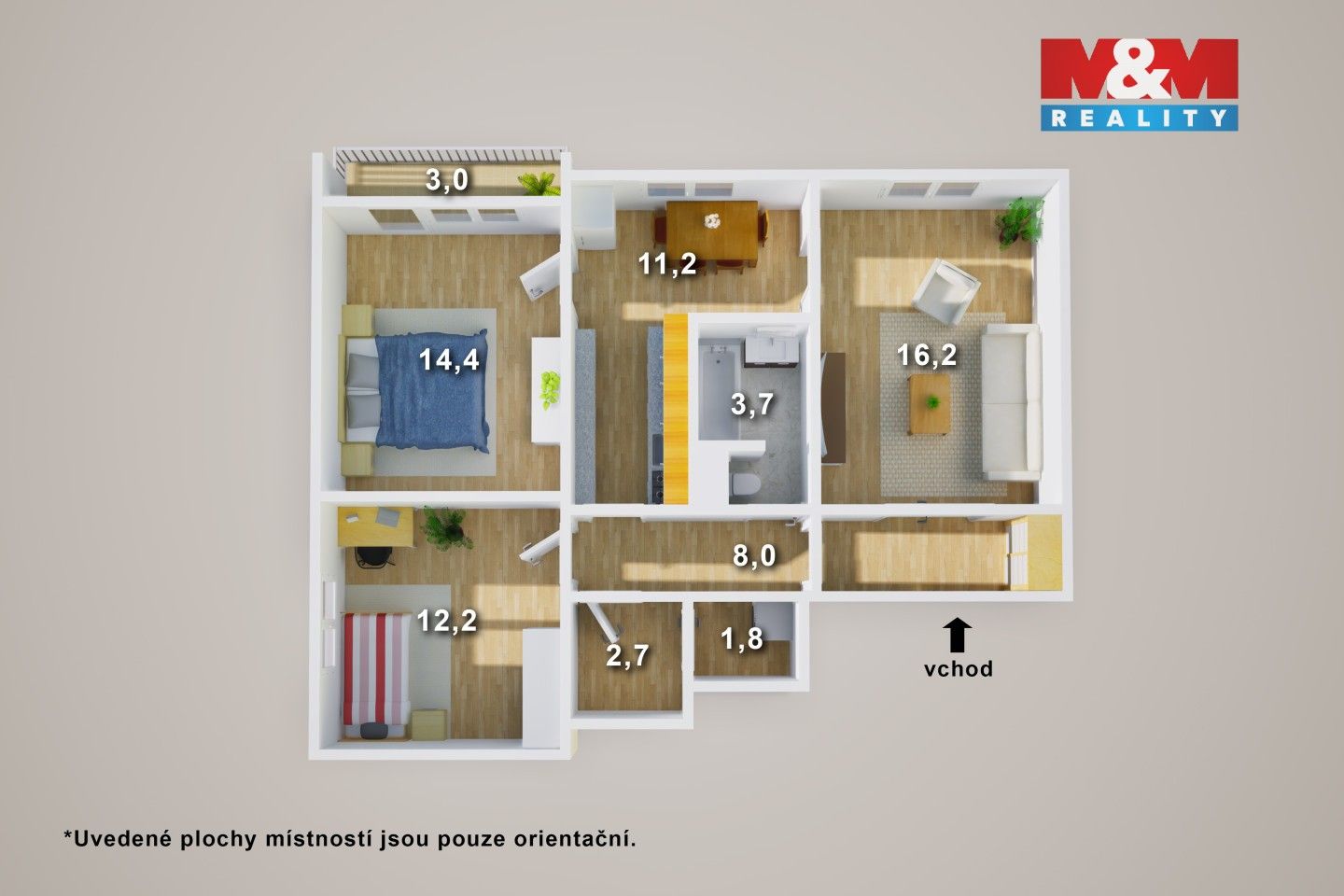 Prodej bytu 3+1 76 m² - foto 26