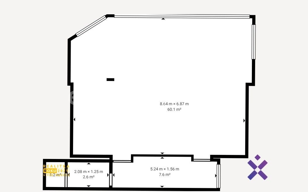 Pronájem komerčního prostoru 75 m² - foto 18