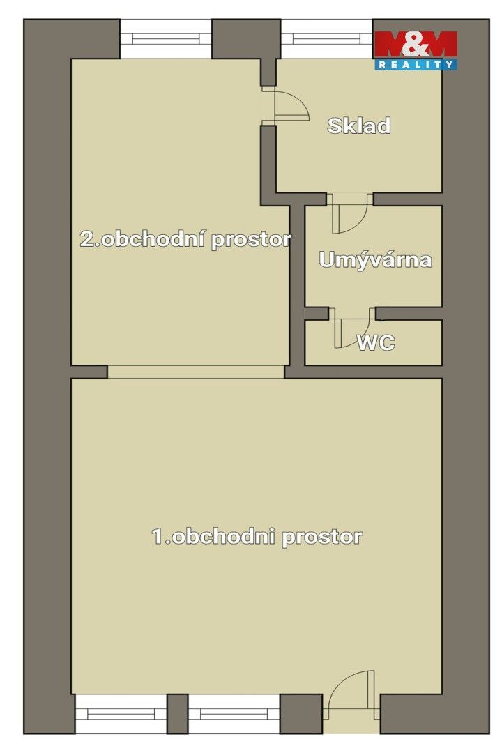 Pronájem komerčního prostoru 107 m² - foto 5