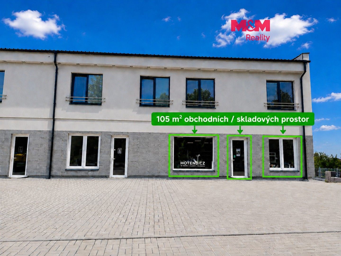 Pronájem komerčního prostoru 105 m² - foto 1