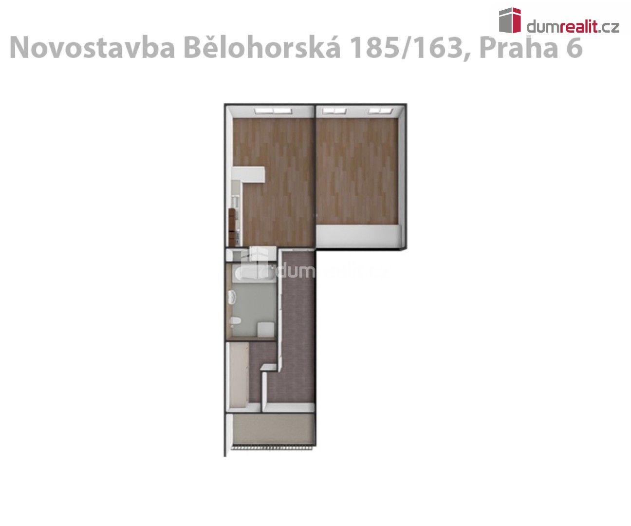 Pronájem bytu 2+kk 60 m² - foto 8
