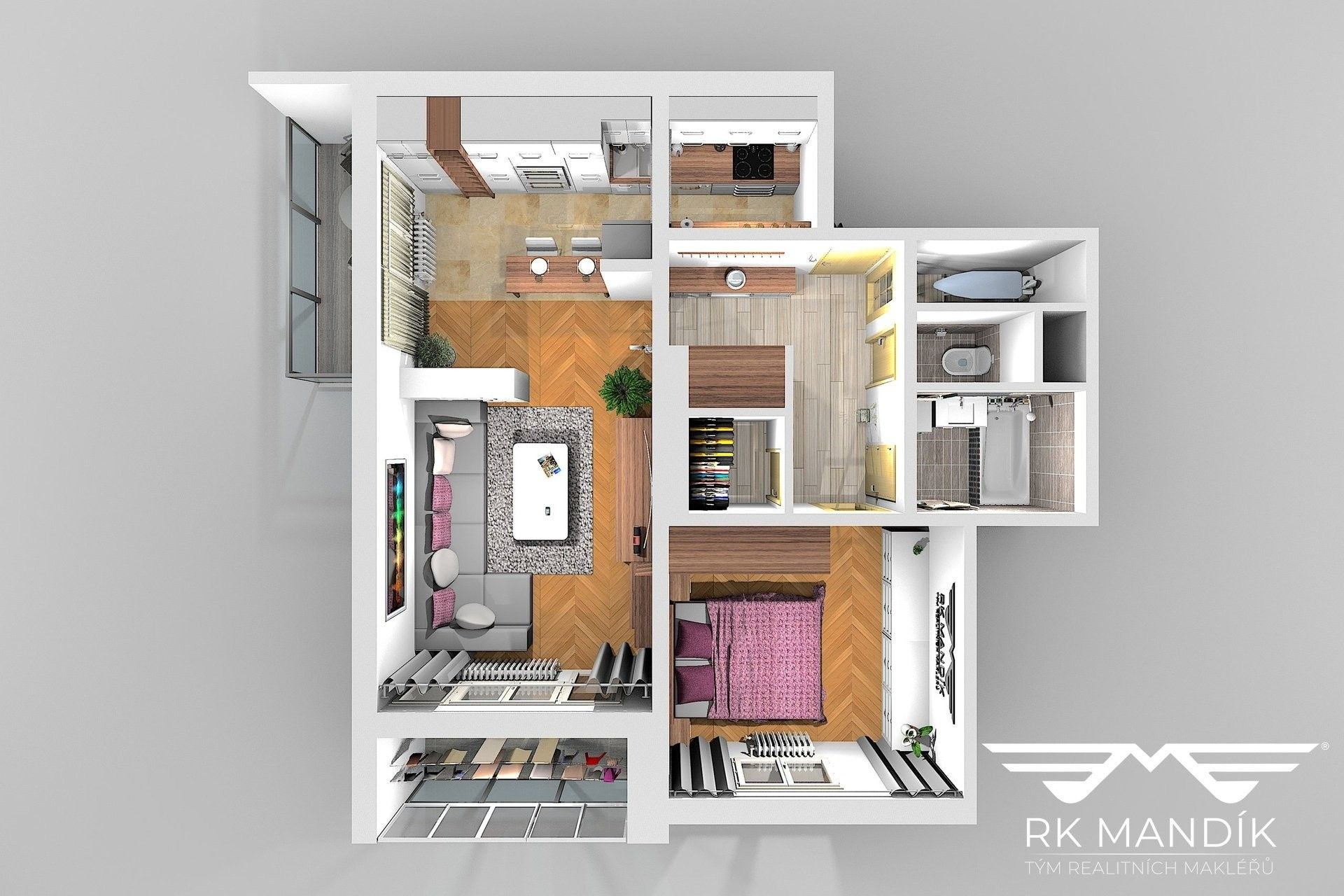Pronájem bytu 2+kk 55 m² - foto 25