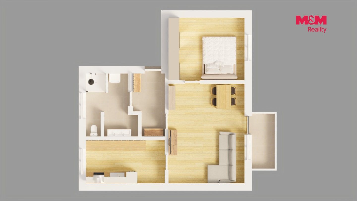 Prodej bytu 2+1 62 m² - foto 15