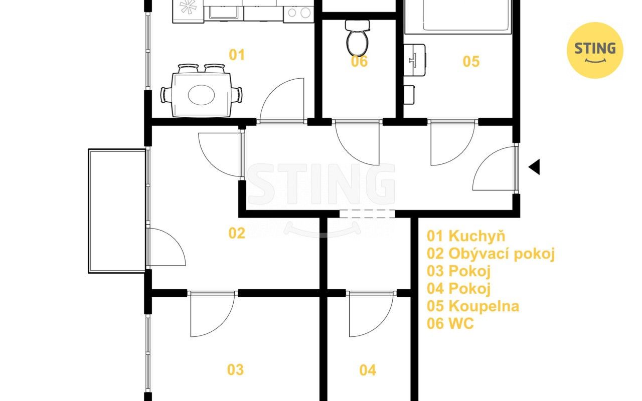 Prodej bytu 3+1 78 m² - foto 18
