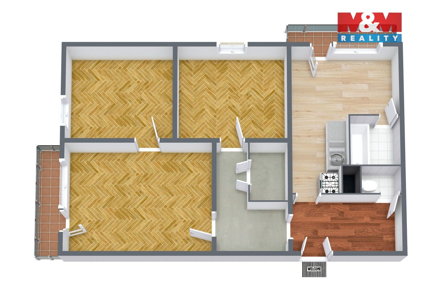 Prodej bytu 3+1 65 m² - foto 3