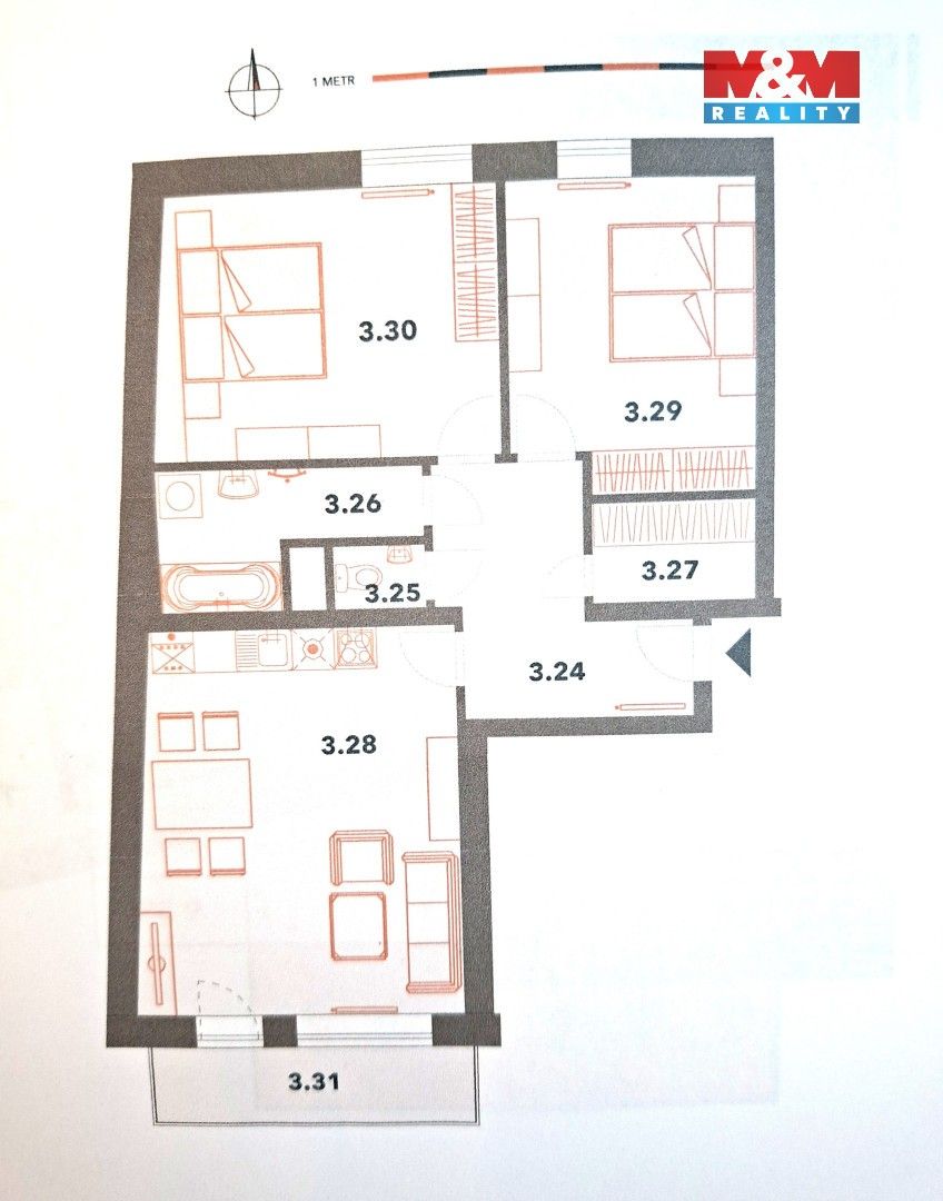 Prodej bytu 3+kk 76 m² - foto 25