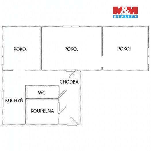 Prodej bytu 3+1 57 m² - foto 6