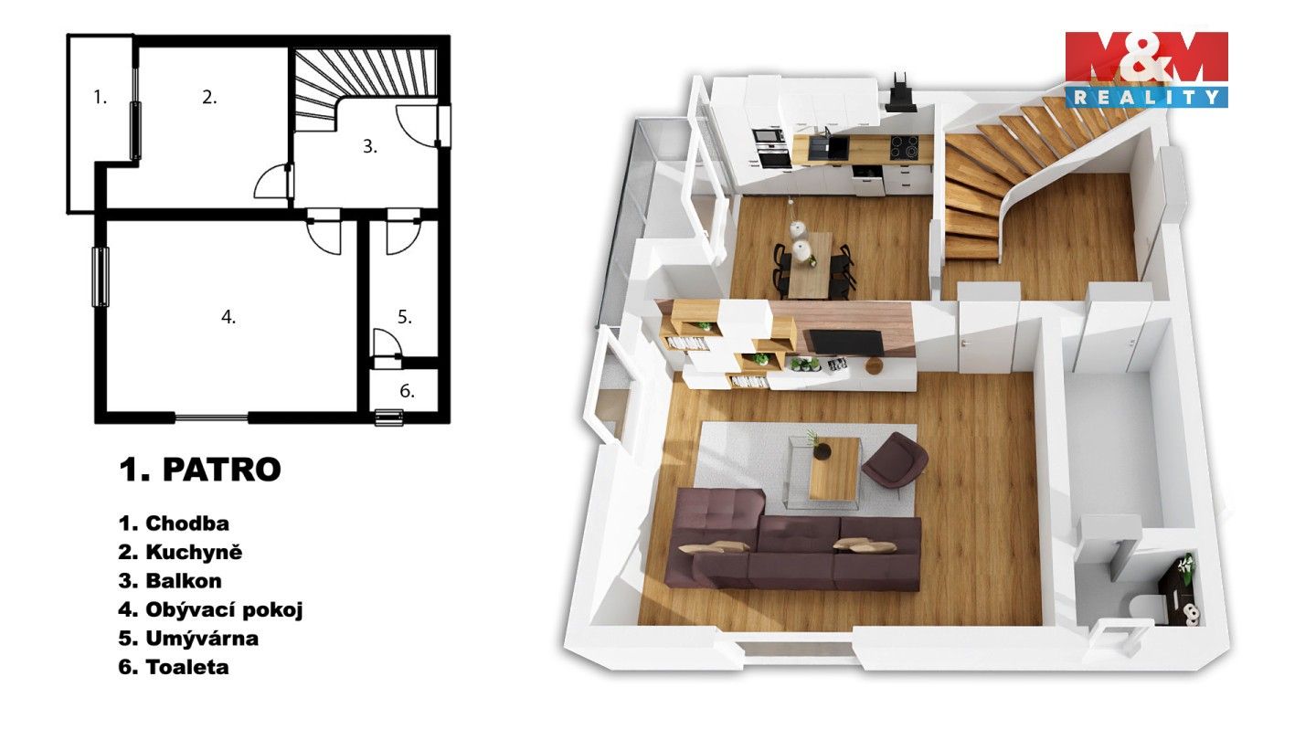 Prodej bytu 3+1 79 m² - foto 2