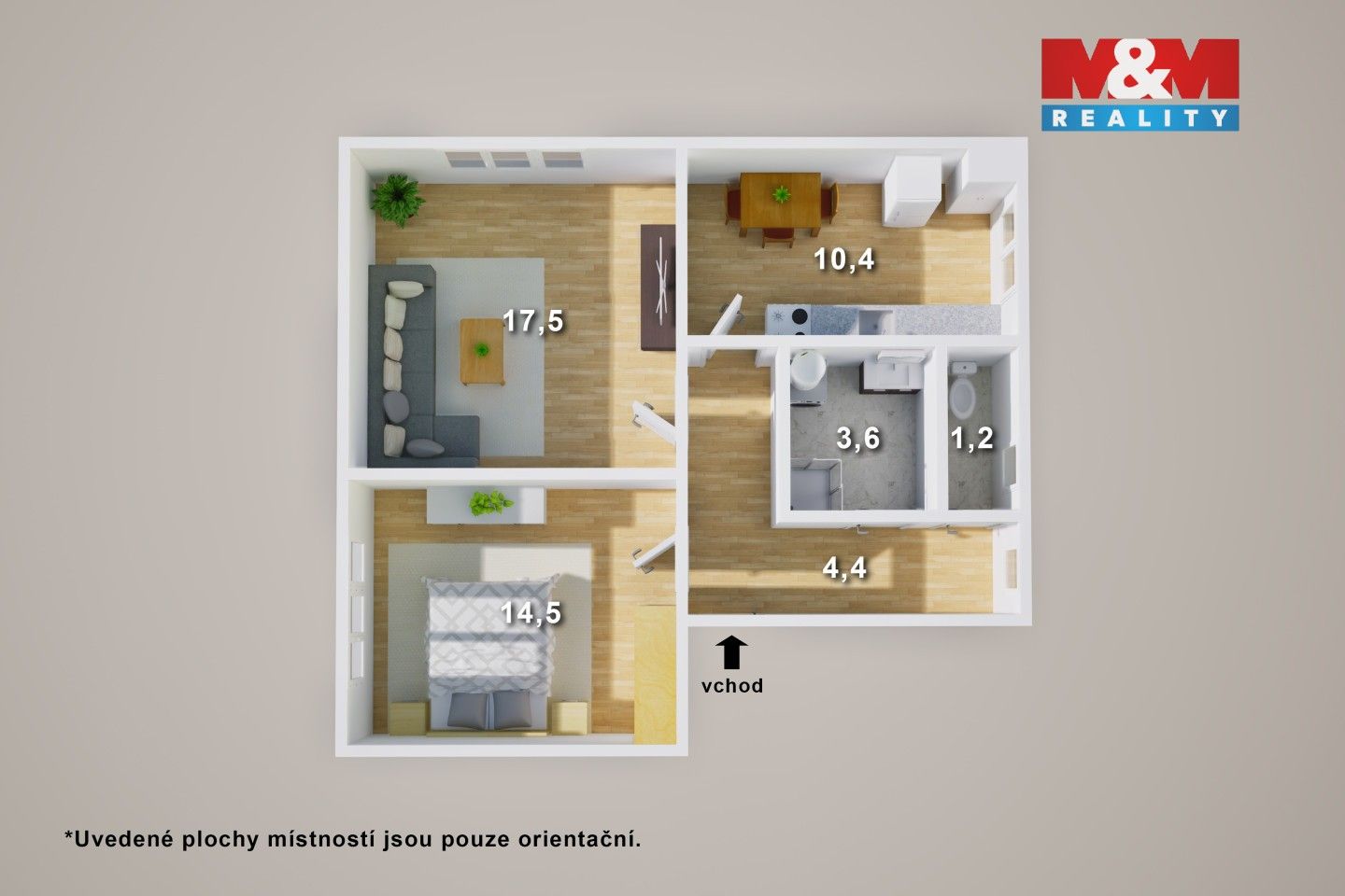 Prodej bytu 2+1 56 m² - foto 21