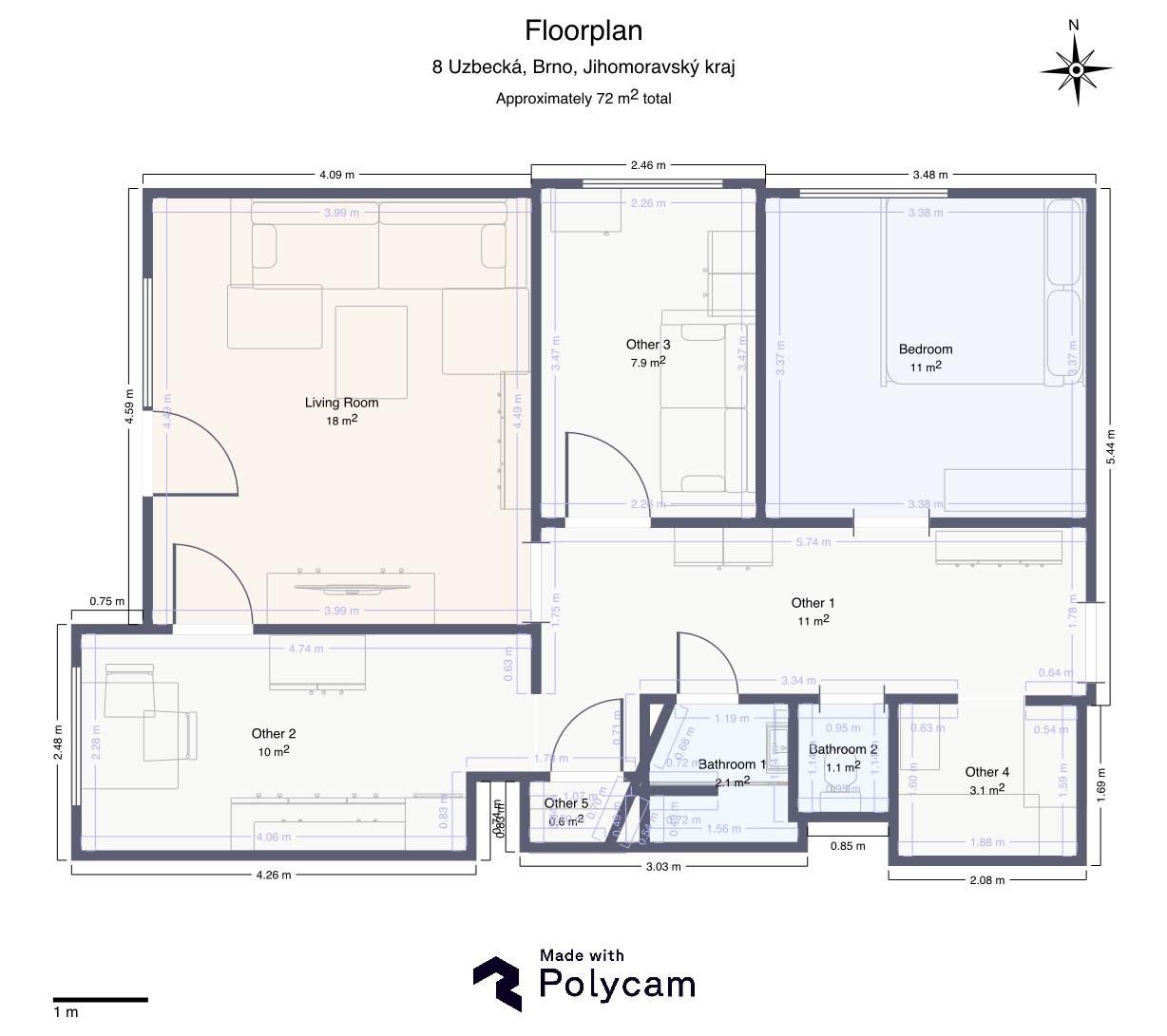 Prodej bytu 3+1 72 m² - foto 9