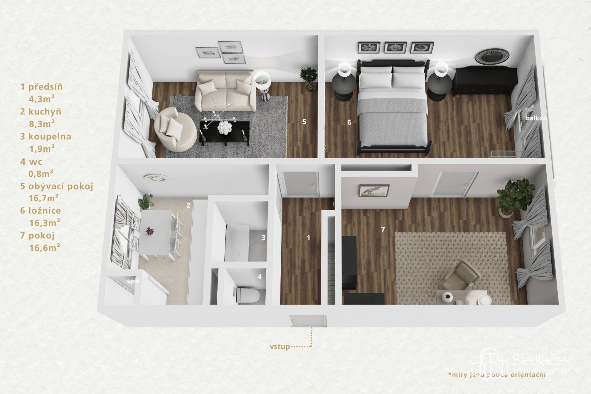 Prodej bytu 3+1 71 m² - foto 20