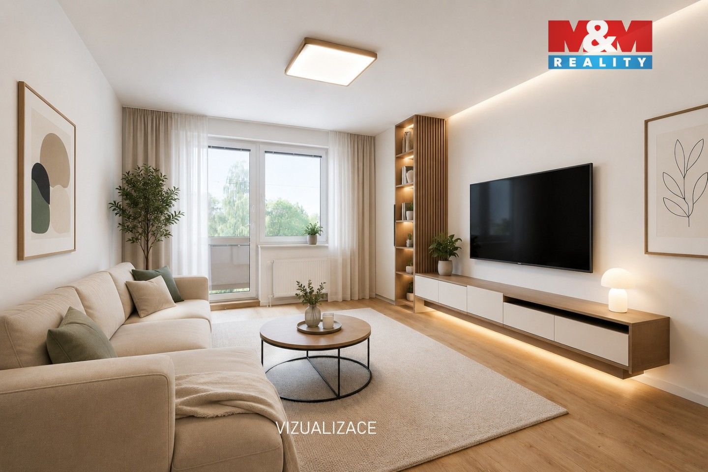 Pronájem bytu 3+1 69 m² - foto 4