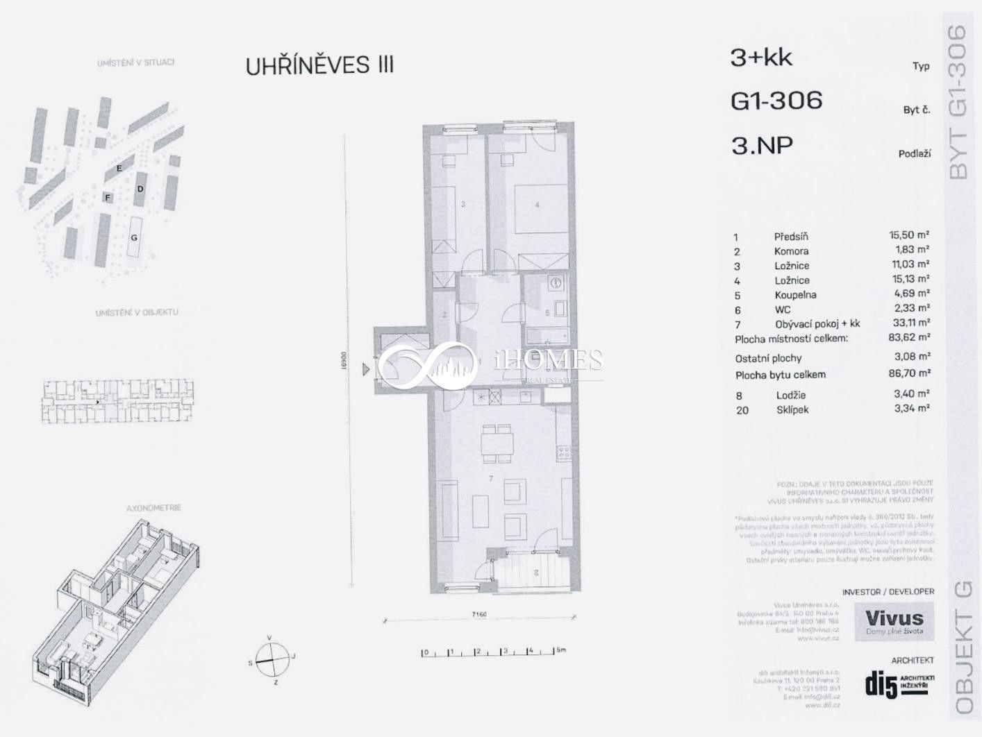 Prodej bytu 3+kk 83 m² - foto 3