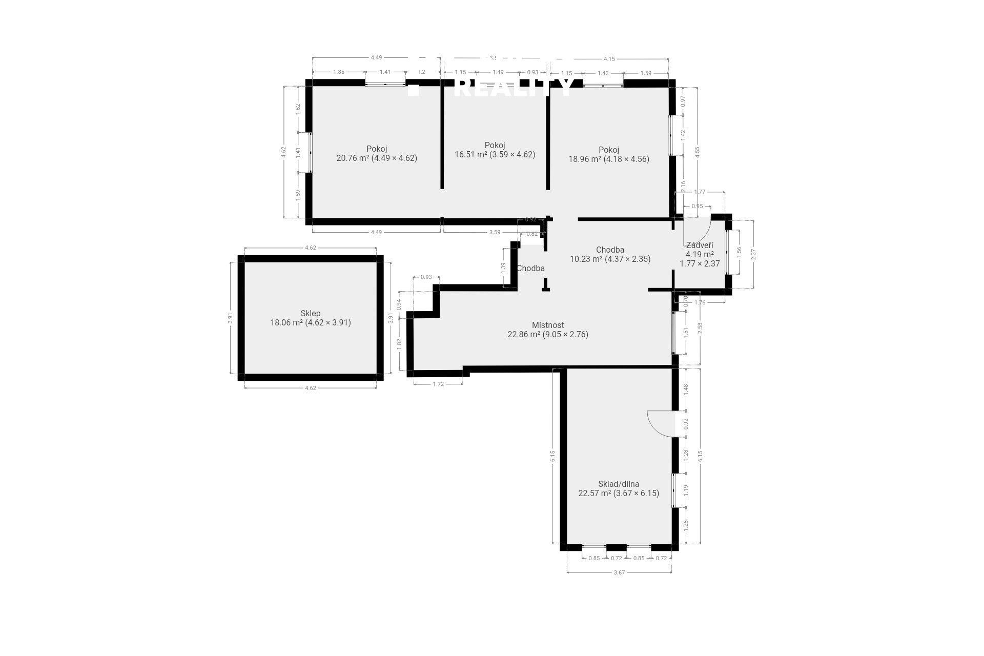 Prodej bytu 3+1 95 m² - foto 18